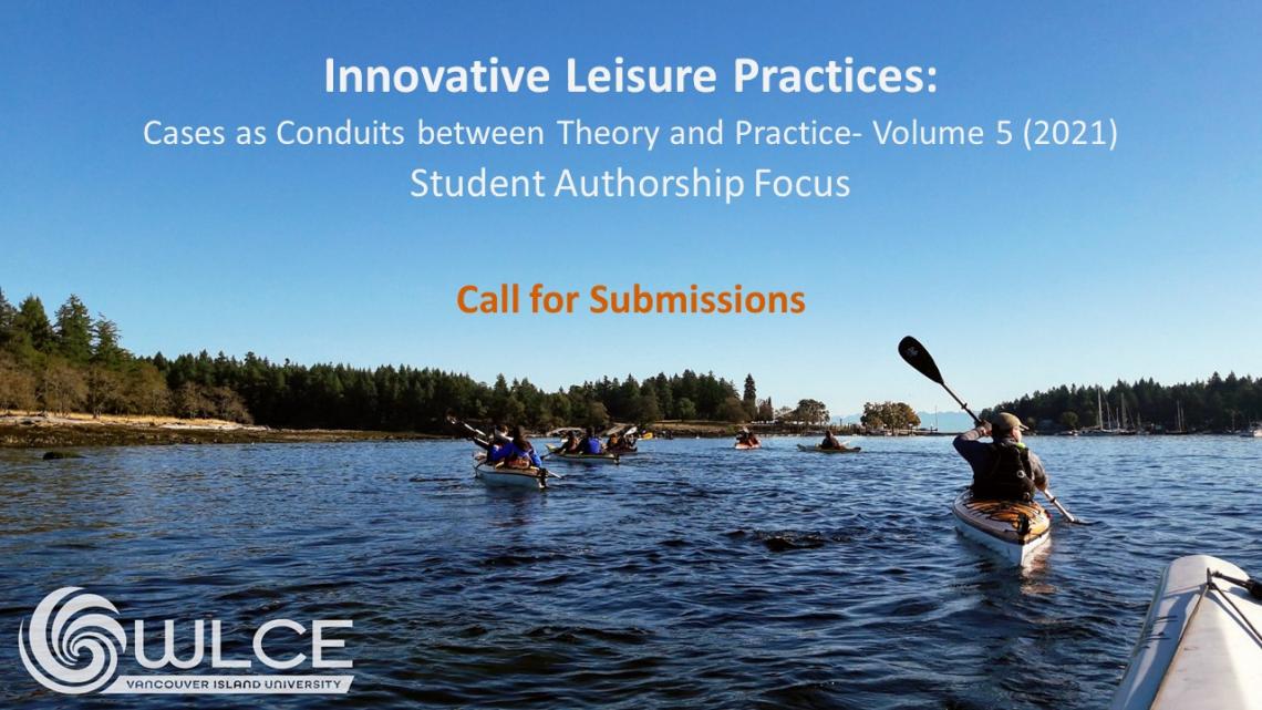 Innovative Leisure Practices Call for submissions