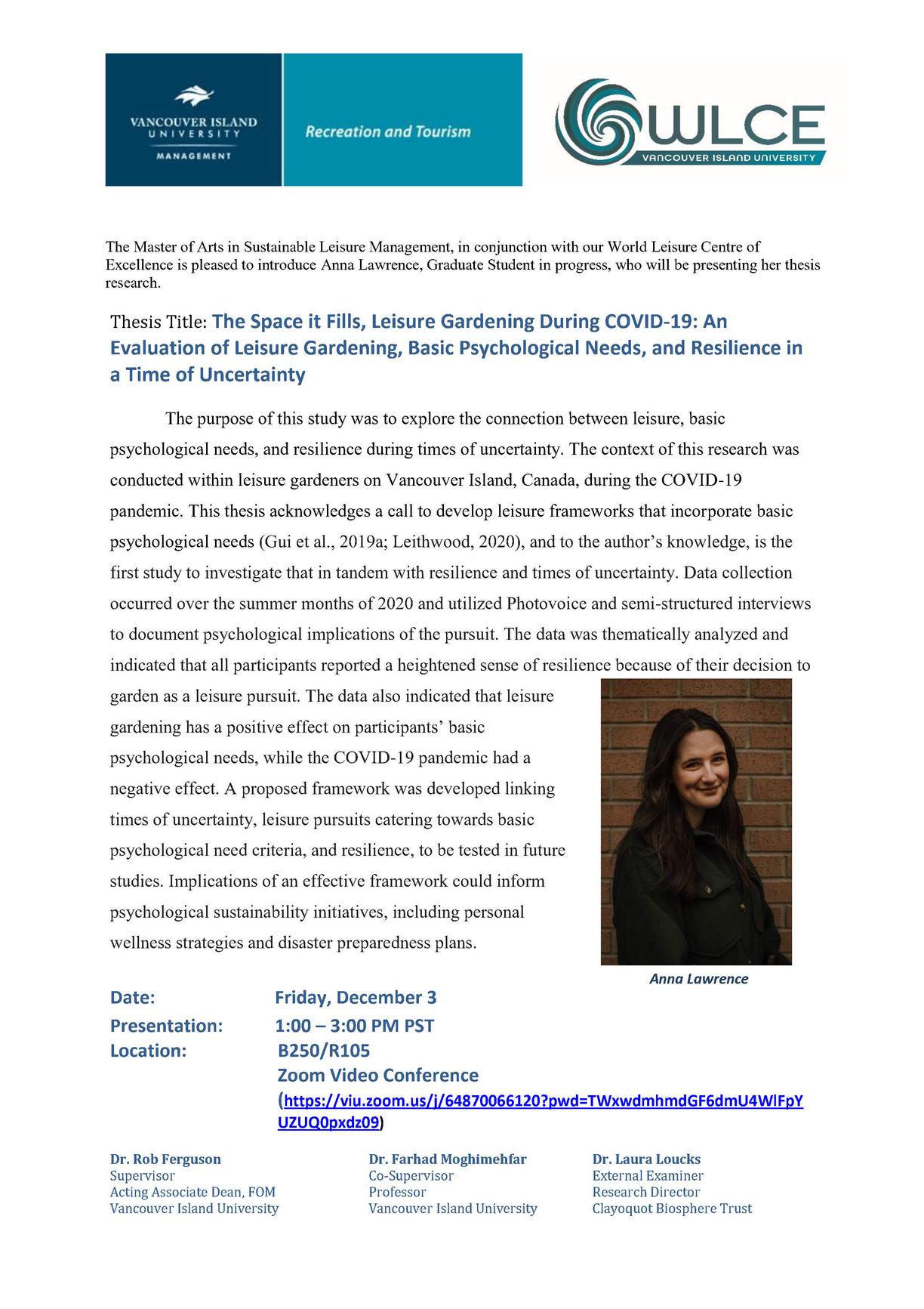 WLCE thesis