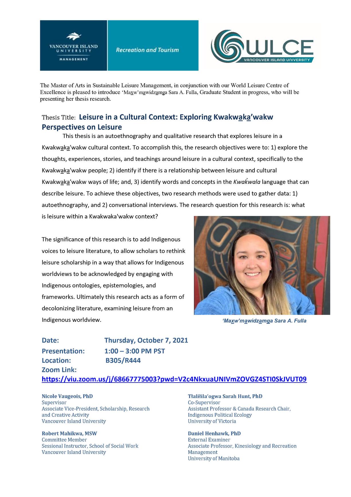 WLCE thesis